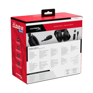 Casti HP HyperX Cloud III S WS, ng-rosu
