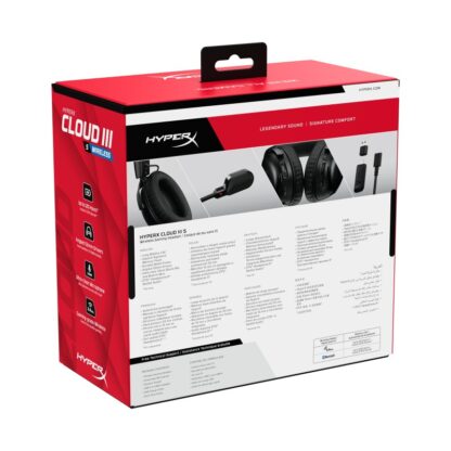 HP HyperX Cloud III S WS Headset, Black