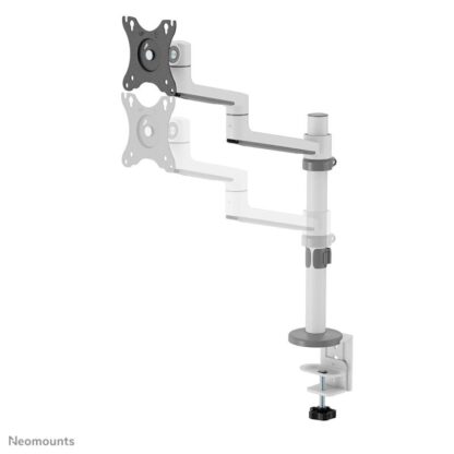 Neomounts 17"-27" 8kg white dual monitor desk stand - Image 7