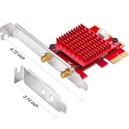 CUDY AX5400 Wi-Fi 6E PCI Express Adapter - Image 3