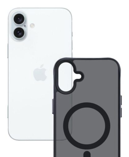 Protective cover 3mk Smoke MagCase for iPhone 16 Plus, Semi-Transparent - Image 6