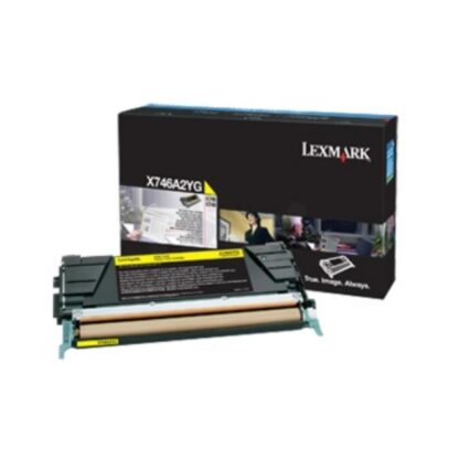 LEXMARK X746A3YG YELLOW TONER - Image 2