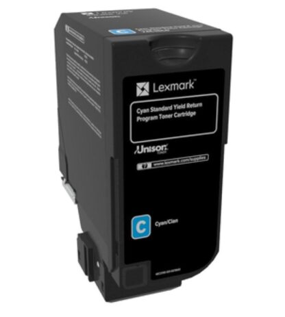 LEXMARK 74C2SC0 CYAN TONER - Image 2