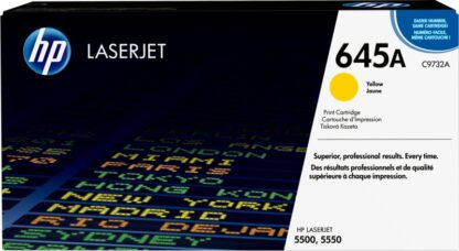 HP C9732A YELLOW TONER CARTRIDGE - Image 2