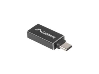 Adaptor LANBERG USB-C USB-A negru