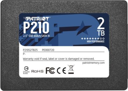 SSD Patriot P210, 2TB, SATA III - Image 2