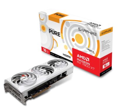 VGA Sapphire PURE AMD RADEON RX7800 XT 16G W - Image 9