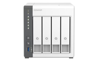 NAS QNAP 433 4BAY 2.0GHZ 4GB TWR SATA - Image 3