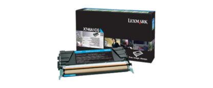 LEXMARK X746A1CG CYAN TONER - Image 2