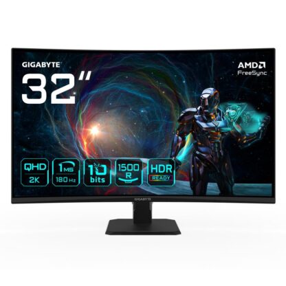 GIGABYTE GS32QCA Gaming Monitor 31.5" - Image 2