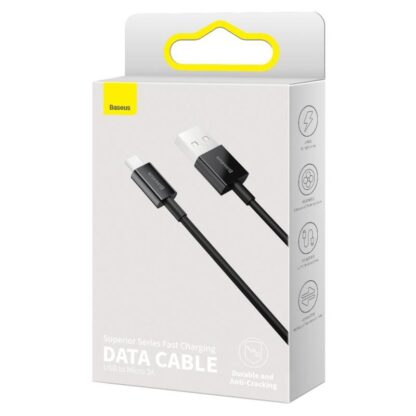 Cable Baseus Superior CAMYS-01 1m, black - Image 4