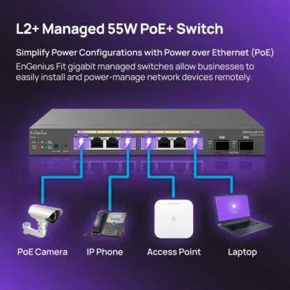 EnGenius Managed Desktop 8-port GbE 55W - Image 9