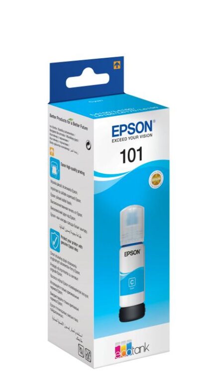 EPSON 101 ECOTANK CYAN INK BOTTLE - Image 4