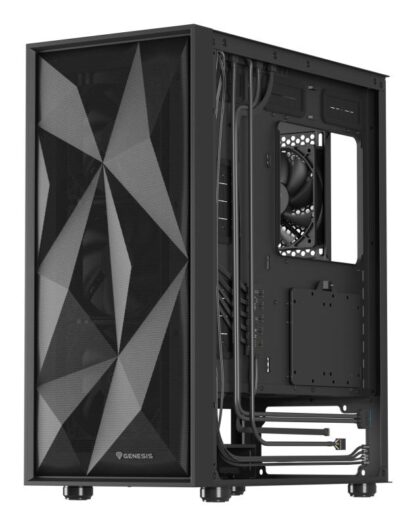 PC Case GENESIS DIAXID 605F MID TOWER BLACK - Image 2