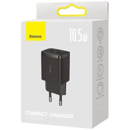 Baseus Compact Network charger, black - Image 6