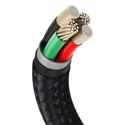 Cable Baseus Cafule USB-Lighting, black - Image 11