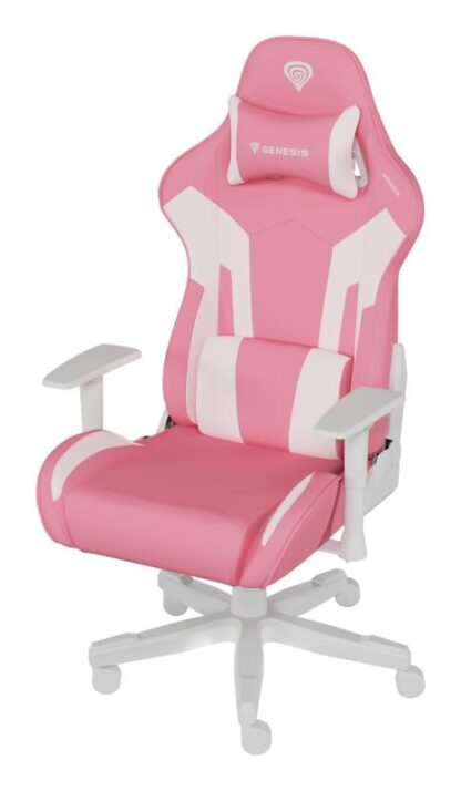 Genesis gaming chair Nitro 710 pink/white - Image 3
