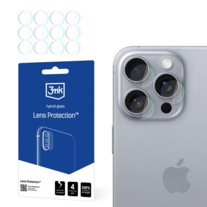 Camera protection film 3mk Lens Protection™ for iPhone 16 Pro Max