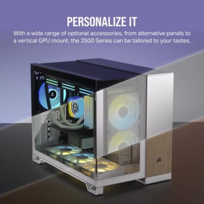 Corsair Case iCUE 2500X RGB Micro ATX White - Image 16