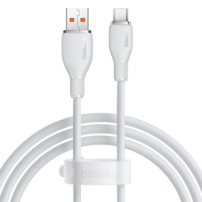 Baseus Pudding Cable 100W, 1.2m, white - Image 2