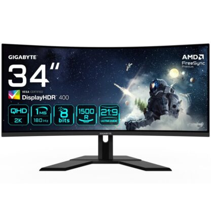 GIGABYTE G34WQCP GAMING MONITOR 34"