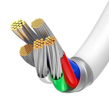 Cable Baseus Superior 0.25m, white - Image 5