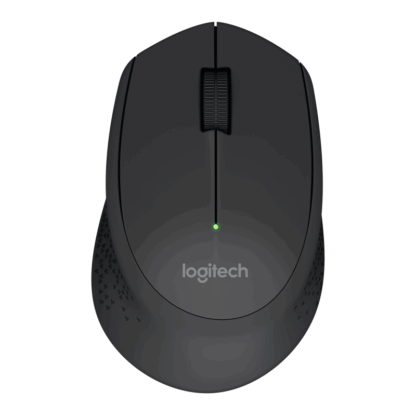 Logitech Wireless M280 Mouse, 1000 DPI, Black