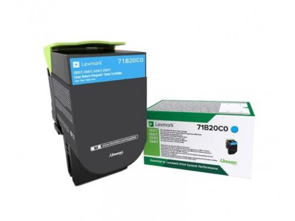 LEXMARK 71B20C0 CYAN RETURN PROG. TONER - Image 2