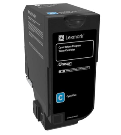 LEXMARK 84C2HC0 TONER CARTRIDGE CYAN - Image 2