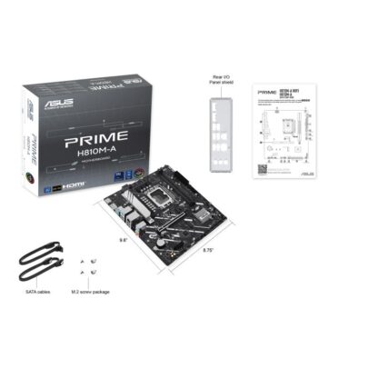 Motherboard Asus PRIME H810M-A-CSM LGA1851 - Image 8
