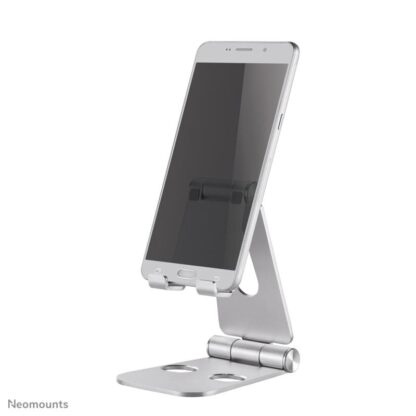Neomounts Folldable phone stand tilt - Silver - Image 4
