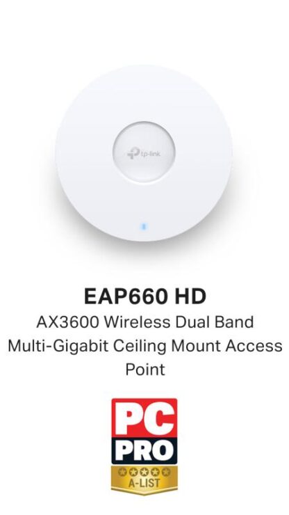 TPLINK AP DUAL-B CEILING MOUNT EAP660 HD - Image 8