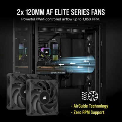 Corsair COOLER H100I RGB Elite Liquid Cooler - Image 9