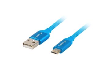 Cablu USB Micro(M)  USB-A 2.0 1 m albs