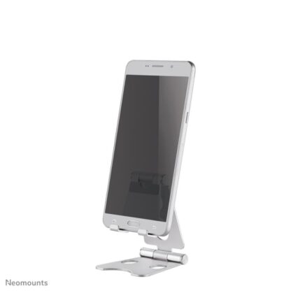 Neomounts Folldable phone stand tilt - Silver - Image 5