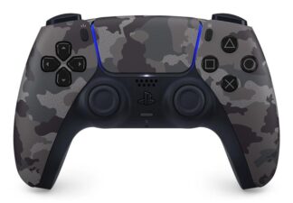 Sony PS5 DualSense Controller Gray Camo