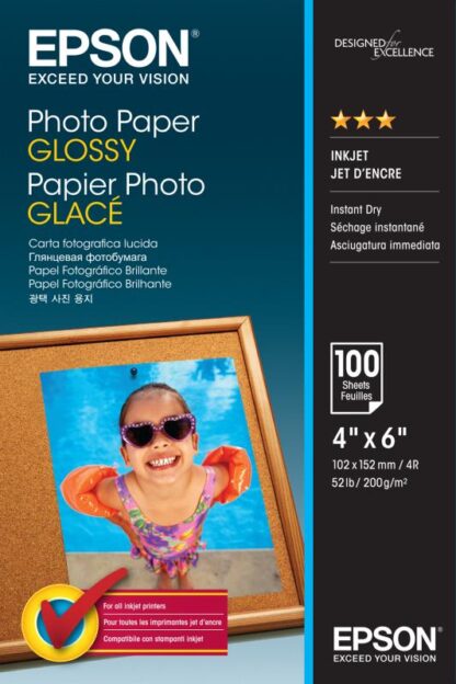 EPSON S042548 10X15 GLOSSY PHOTO PAPER - Image 3