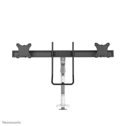 Neomounts 17"-32" 8kg white dual monitor desk stand - Image 5