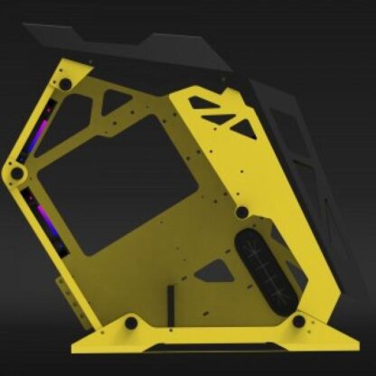 PC Case Aqirys Saiph Mid Tower Yellow - Image 9