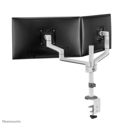 Neomounts double monitor desk stand 17"-27" white - Image 9