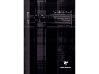 Undated agenda A4 72 sheets hardcover Clairefontaine