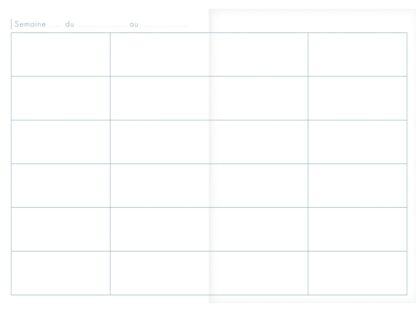 Undated agenda A4 72 sheets hardcover Clairefontaine - Image 6