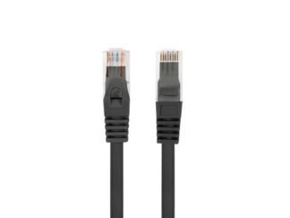 Patch cord Cat.6 UTP LSZH Cu 3 m negru