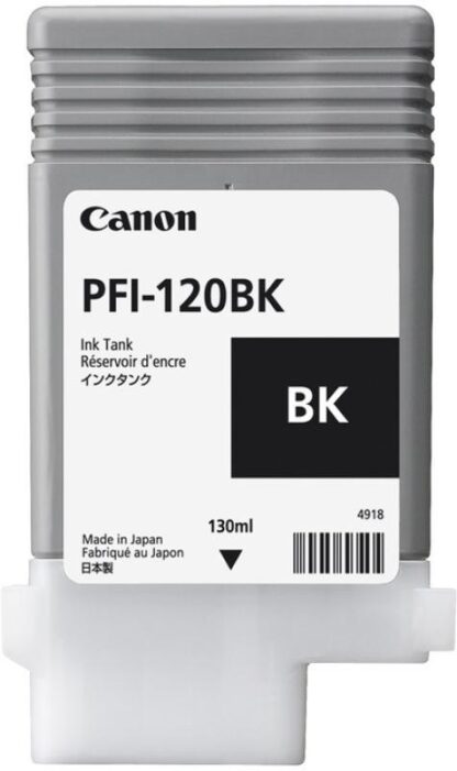 CANON PFI-120BK BLACK INKJET CARTRIDGE - Image 2