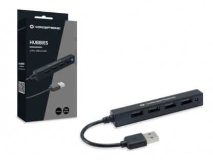 CONCEPTRONIC USB HUB 4PORT HUBBIES05B - Image 8