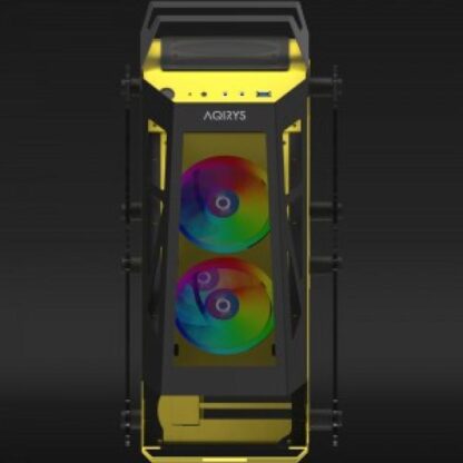 PC Case Aqirys Saiph Mid Tower Yellow - Image 6