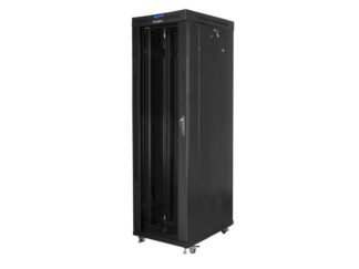Cabinet rack 19" 42U600x1000, glassdoor
