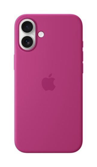 IPHONE 16 PLUS SI CASE FUCHSIA-ZML