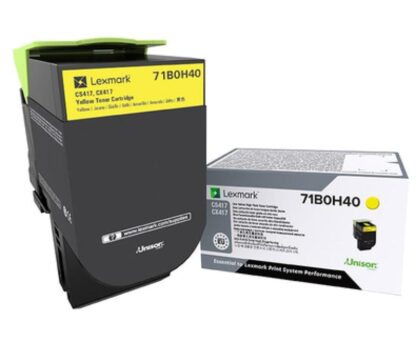 LEXMARK 71B0H40 YELLOW TONER CARTRIDGE - Image 2