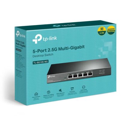 TP-Link Swith 5 Ports Gigabit Unmanaged DESK TL-SG105-M2 - Image 10